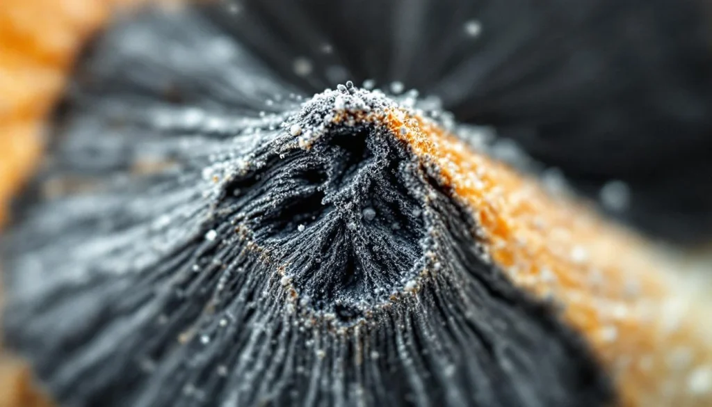 Imagine a pencil tip seen through a microscope. Imagine how the pencil tip would look and create an image. - Flux 1.1 Pro