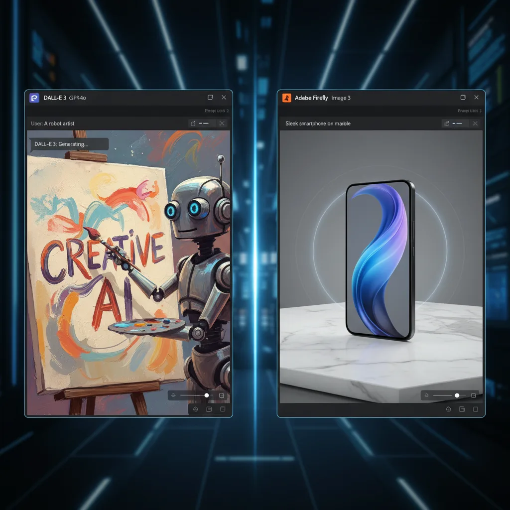 'DALL-E 3 GPT-4o vs Adobe Firefly 3: Which AI Image Generator Wins in 2025?'