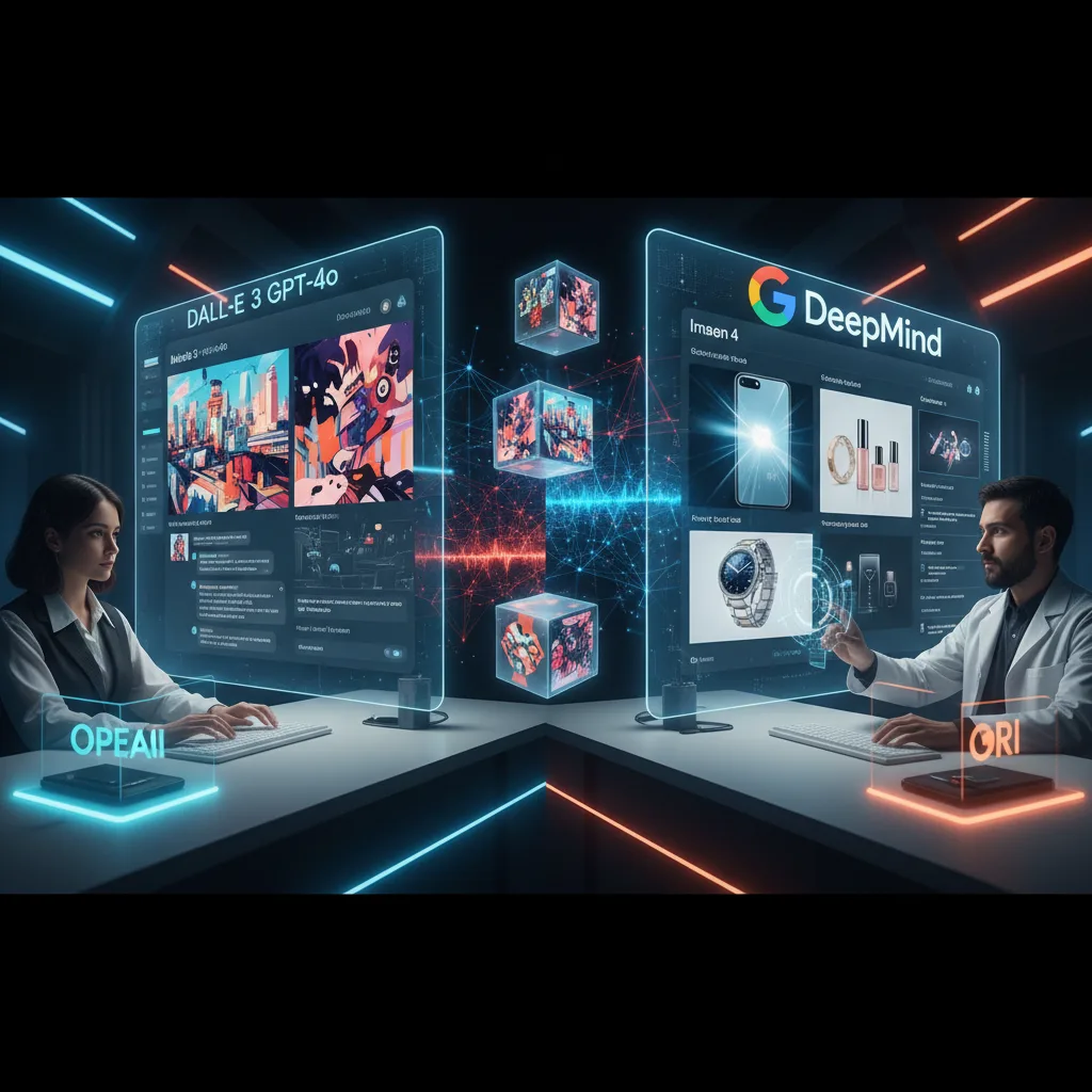 'DALL-E 3 GPT-4o vs Google Imagen 4: 2025 Image Generation Benchmark'