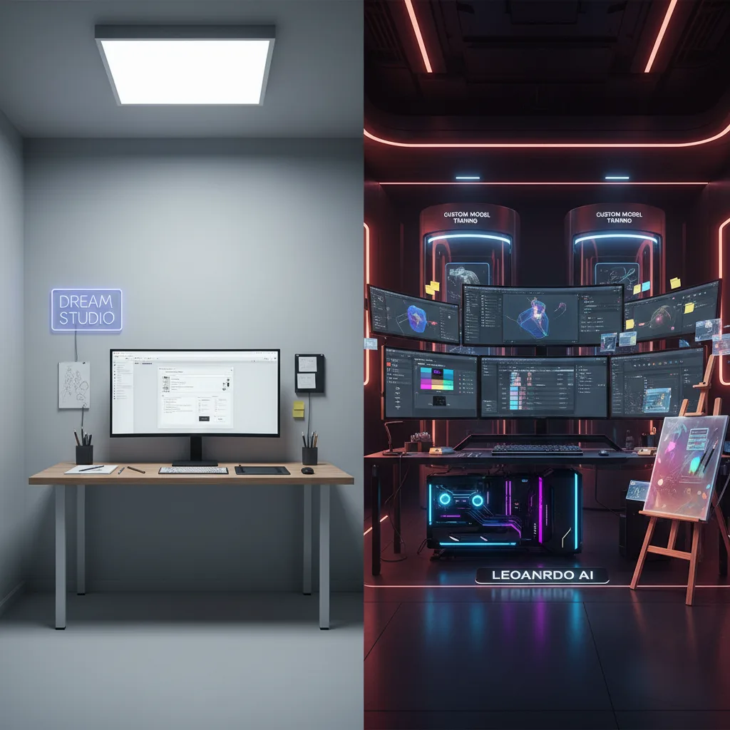 DreamStudio vs Leonardo AI: Best Stable Diffusion Tool