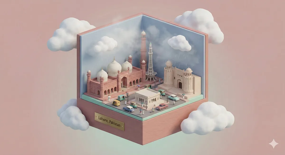 3d City Cube Diorama example 2