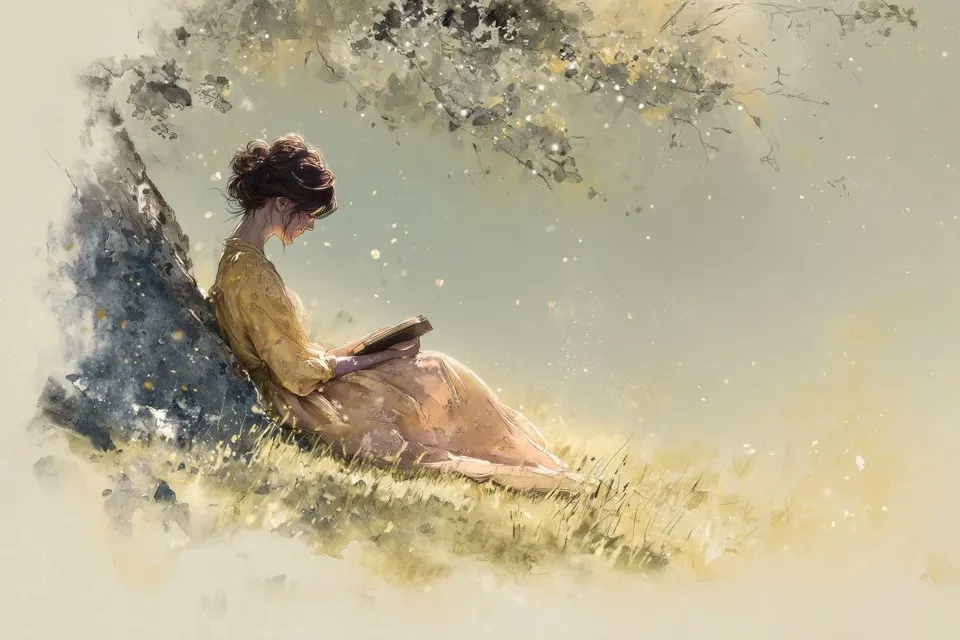 Anime Watercolor Illustration Template example 3