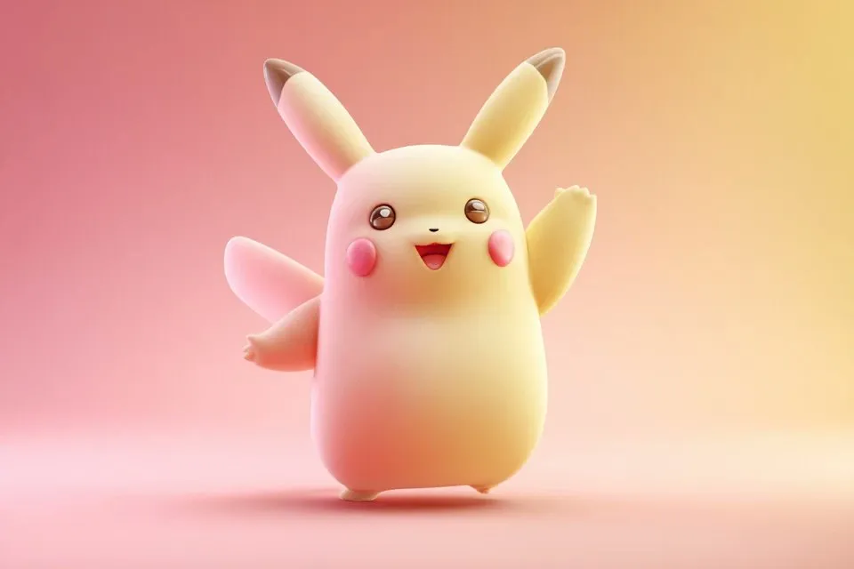 Claymorphic 3D Objects with Pastel Colors example 4