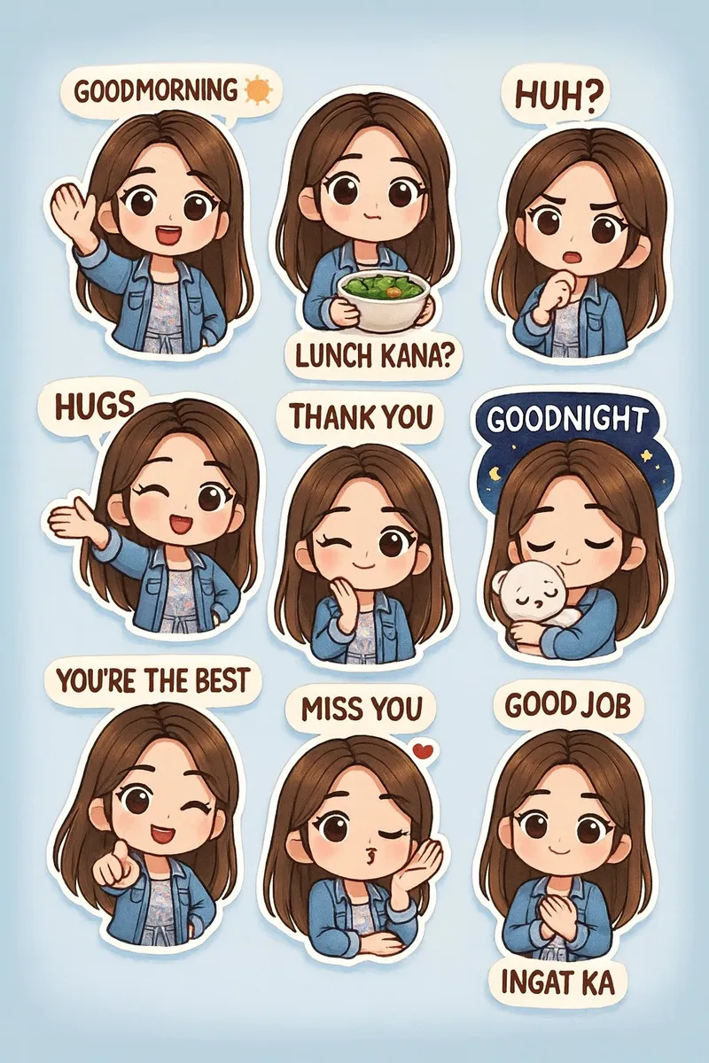 Create Your Own Stickers Using Chatgpt example 1