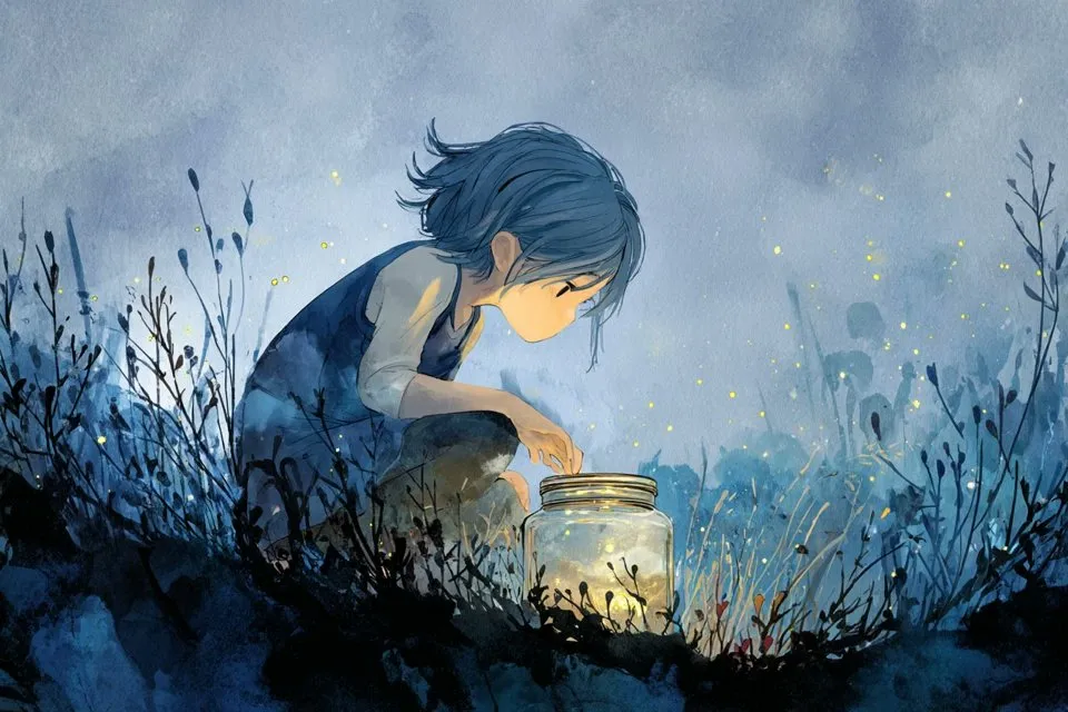 Fluid Anime Watercolor Style example 2