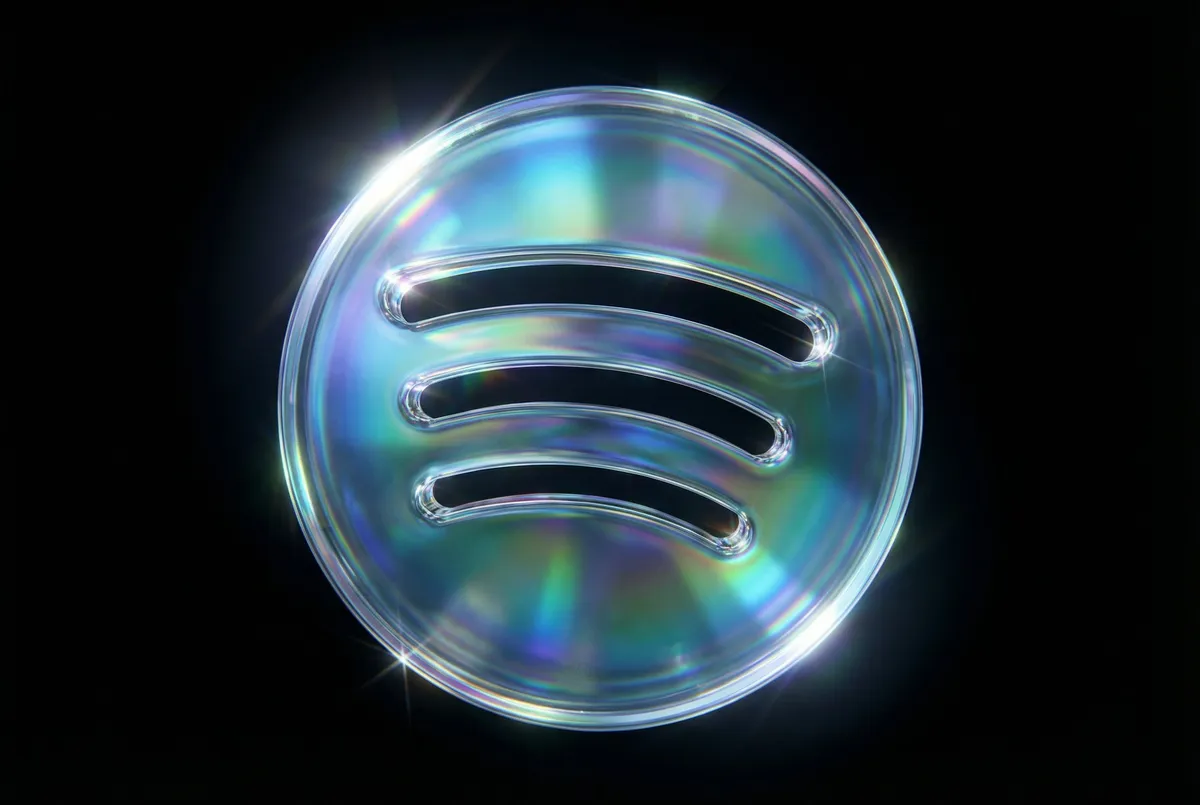 Iridescent Glass Retexture with JSON Aesthetic example 2