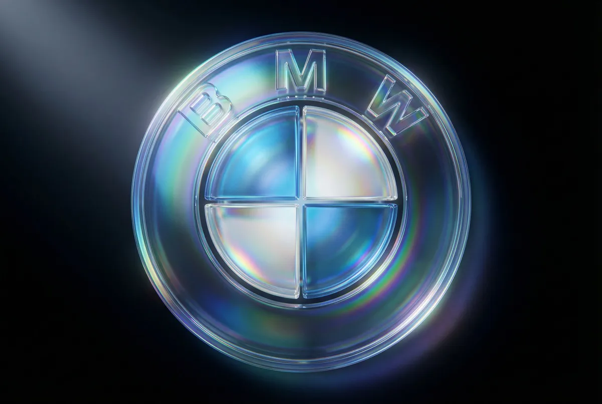 Iridescent Glass Retexture with JSON Aesthetic example 3