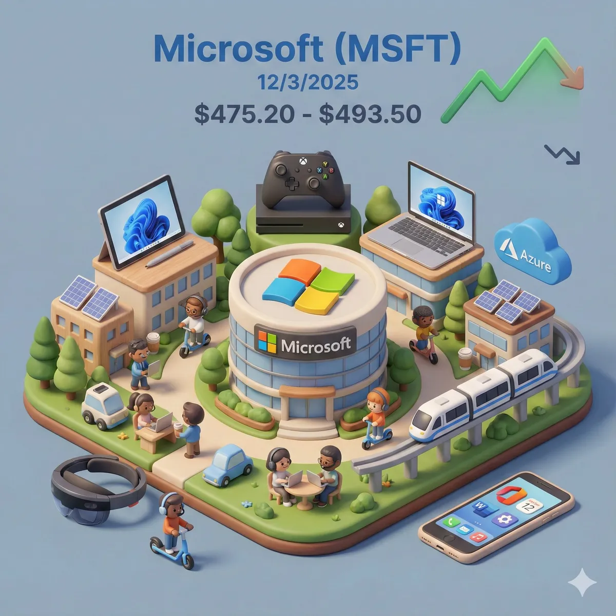 Isometric Miniature Stock Scene Generator example 3