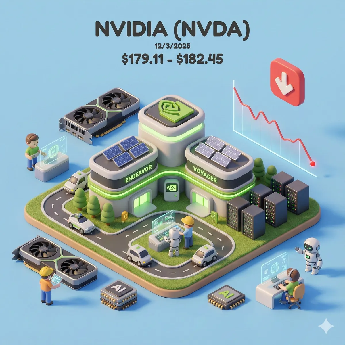 Isometric Miniature Stock Scene Generator example 4