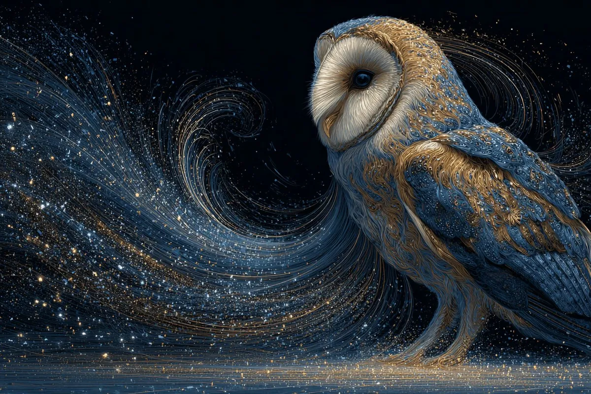 Luminous Fairy Dust Swirl example 3