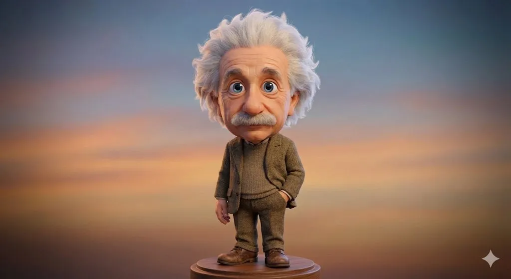 Playful 3D Celebrity Caricature Portrait example 3