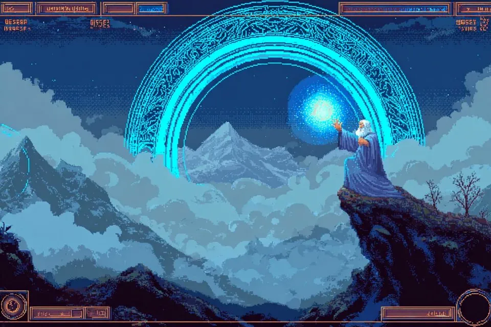 Retro Pixel Art Game Screenshot Generator example 4