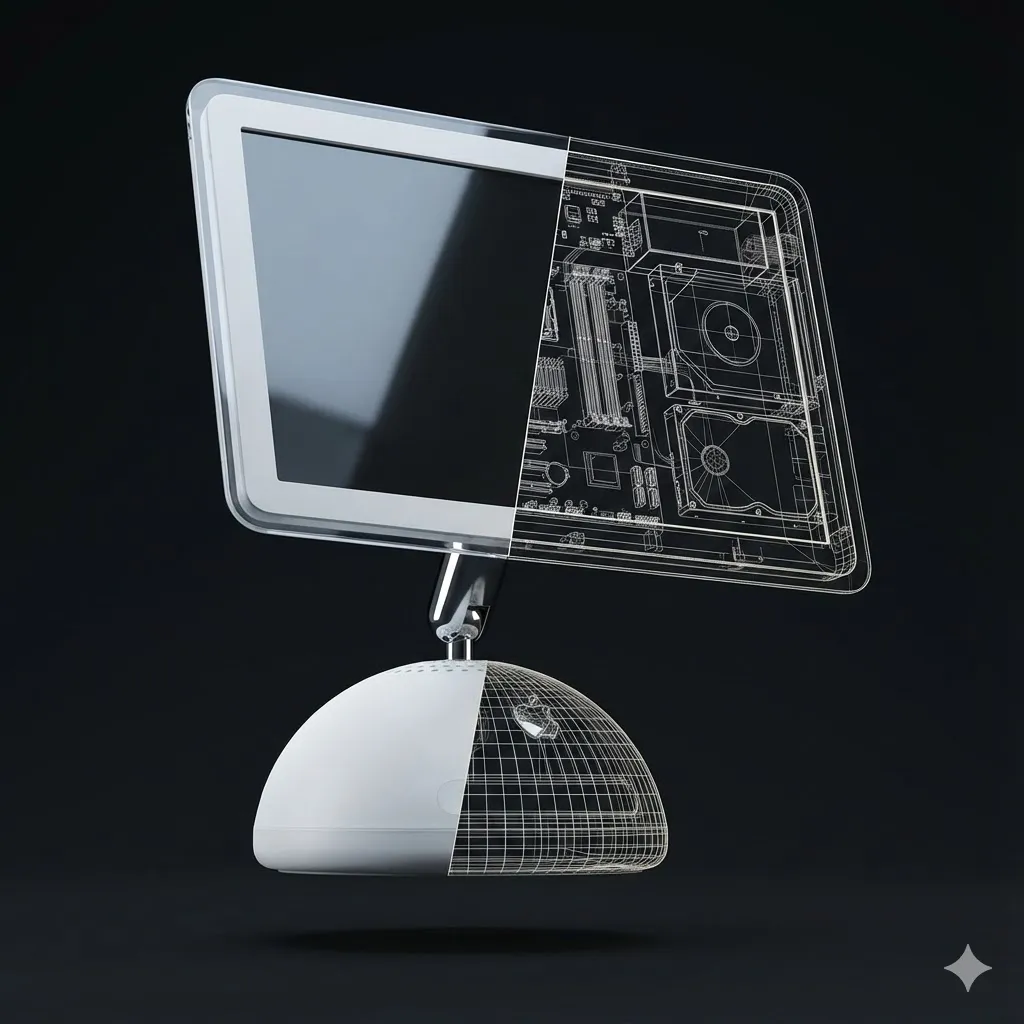 Split Object Wireframe Interior Visualization example 1