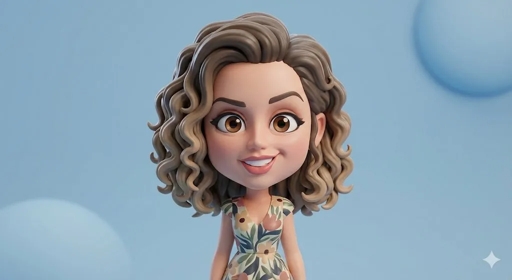 Stylized 3D Celebrity Caricature example 4