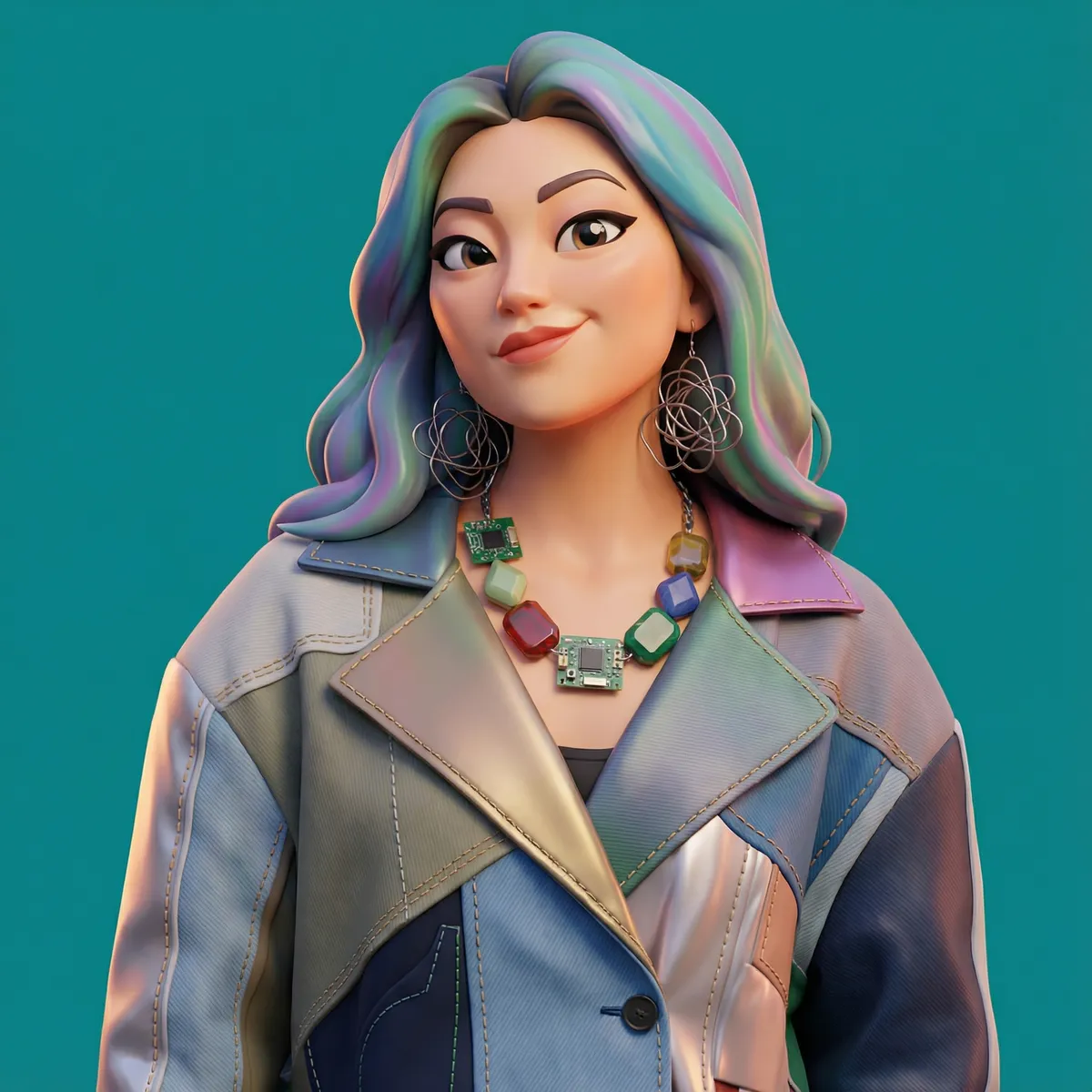 Stylized 3D Character Caricature example 2