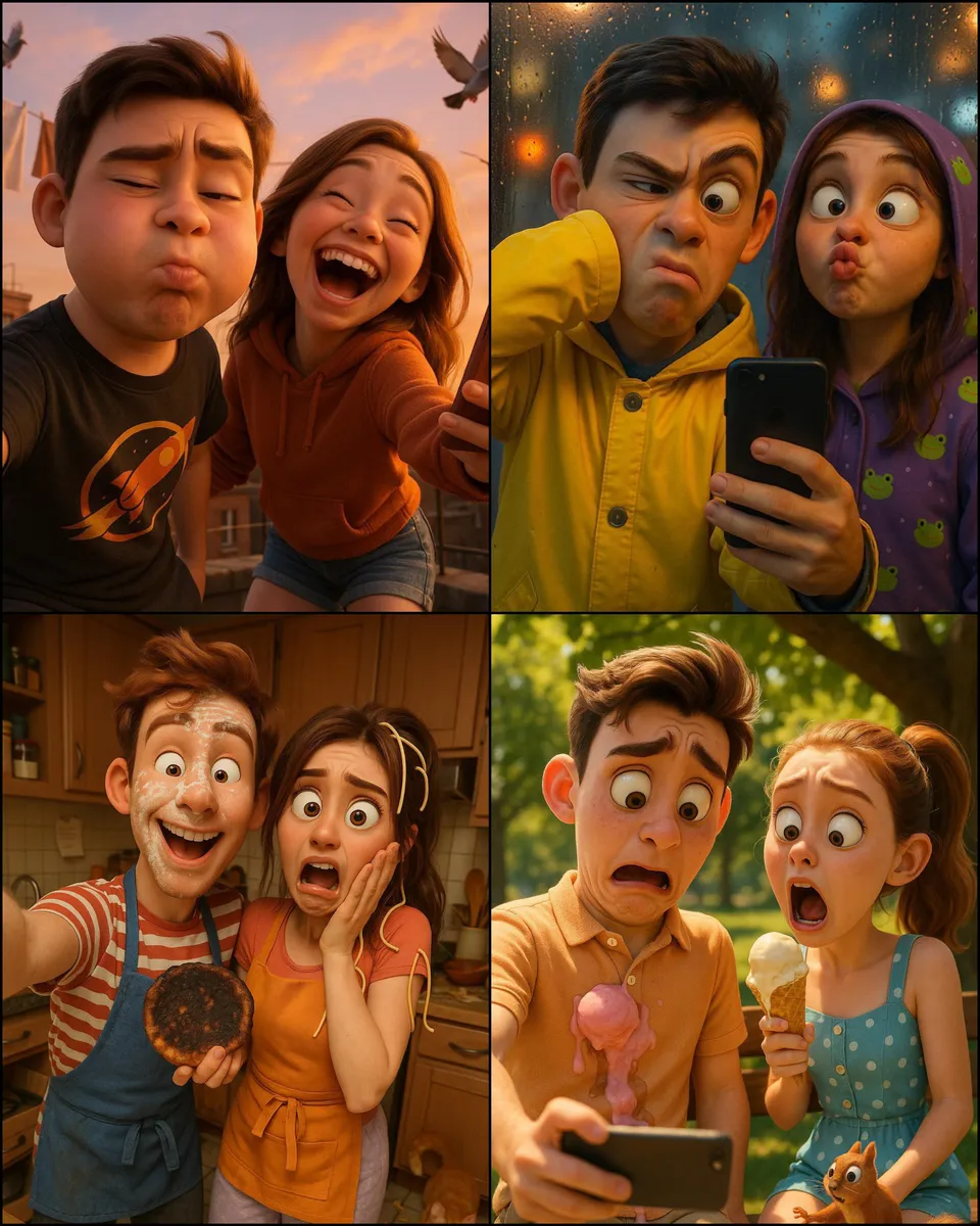 Turn Own Image To Pixar Style example 1