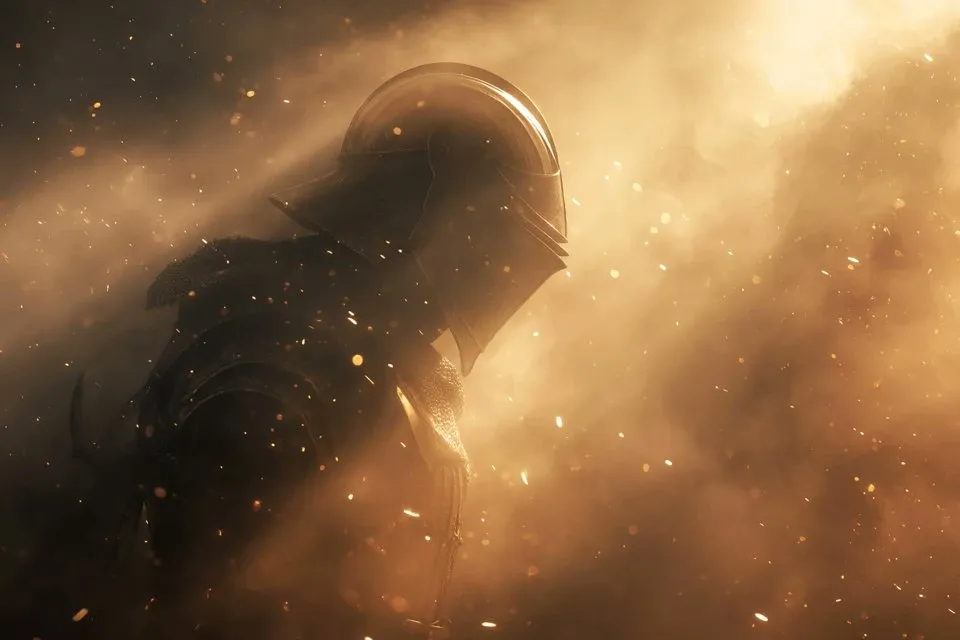 Volumetric Light Rays Cinematic Rendering example 2