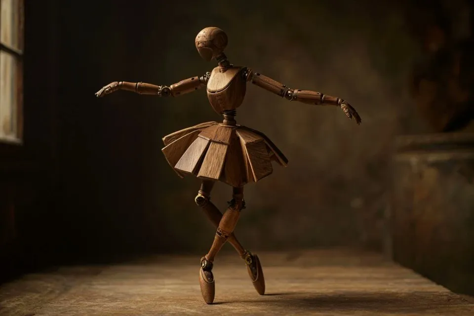 Wooden Automaton Figures example 1