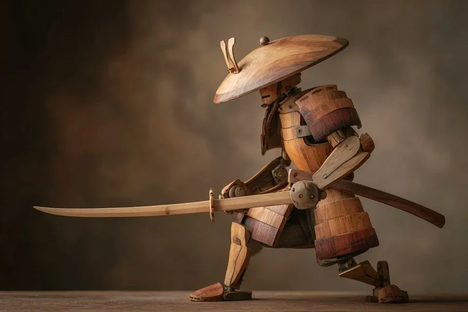 Wooden Automaton Figures example 2