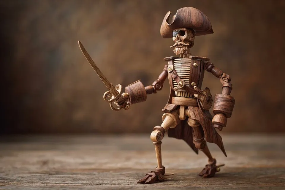 Wooden Automaton Figures example 4