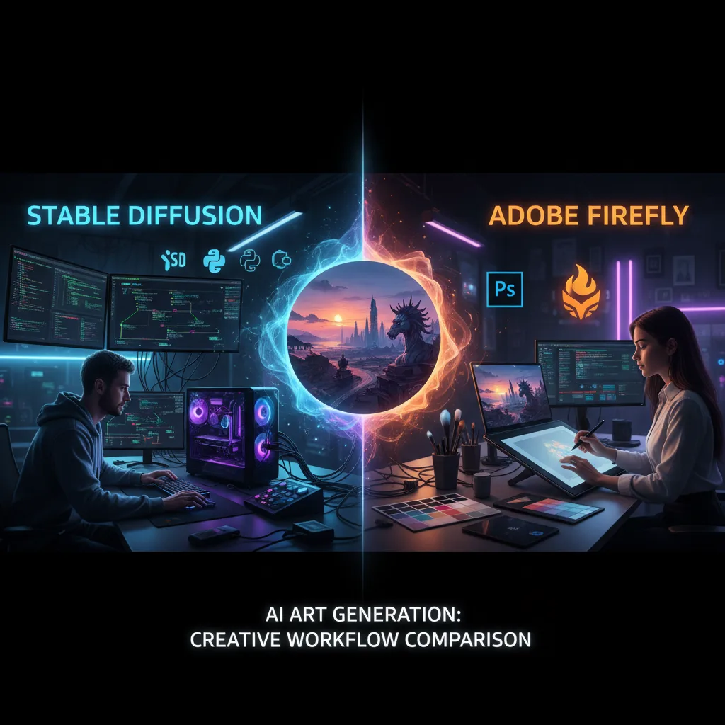 Stable Diffusion 3.5 vs Adobe Firefly Image 3 Review